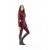 B174 Legend Silicone Riding Tights in Burgundy